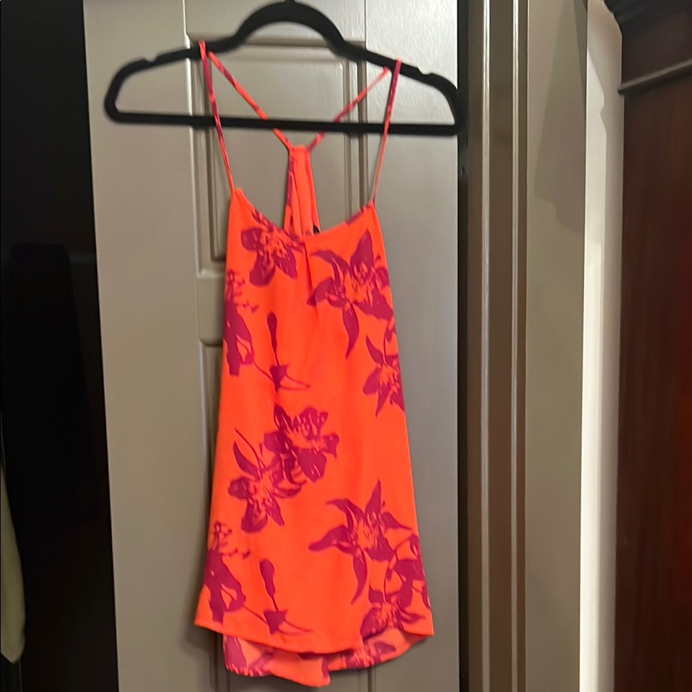 Banana Republic Orange and Pink top
